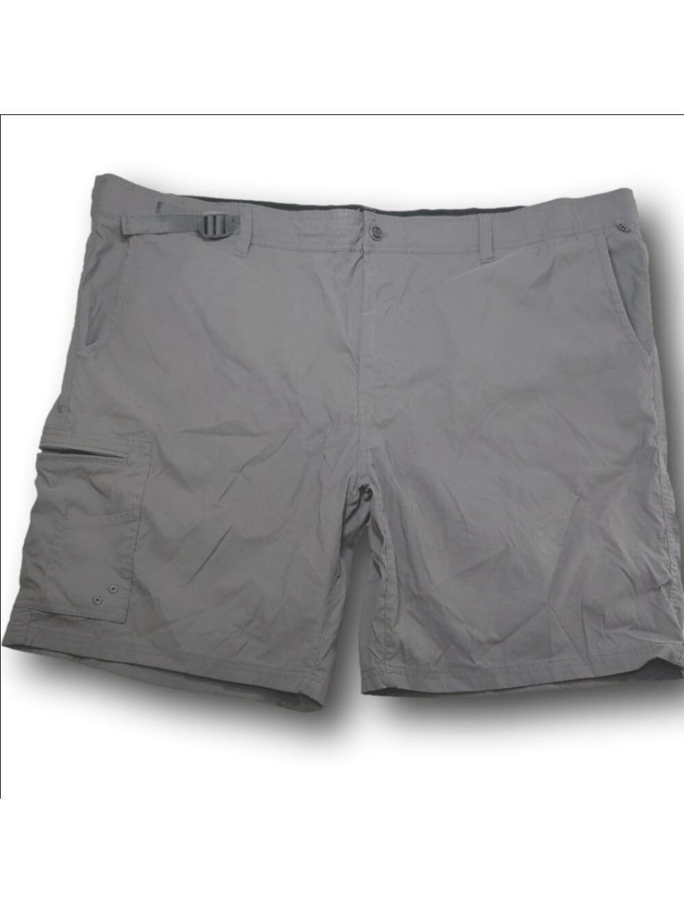 Men's Realtree Gray Cargo Fishing Shorts 3XL